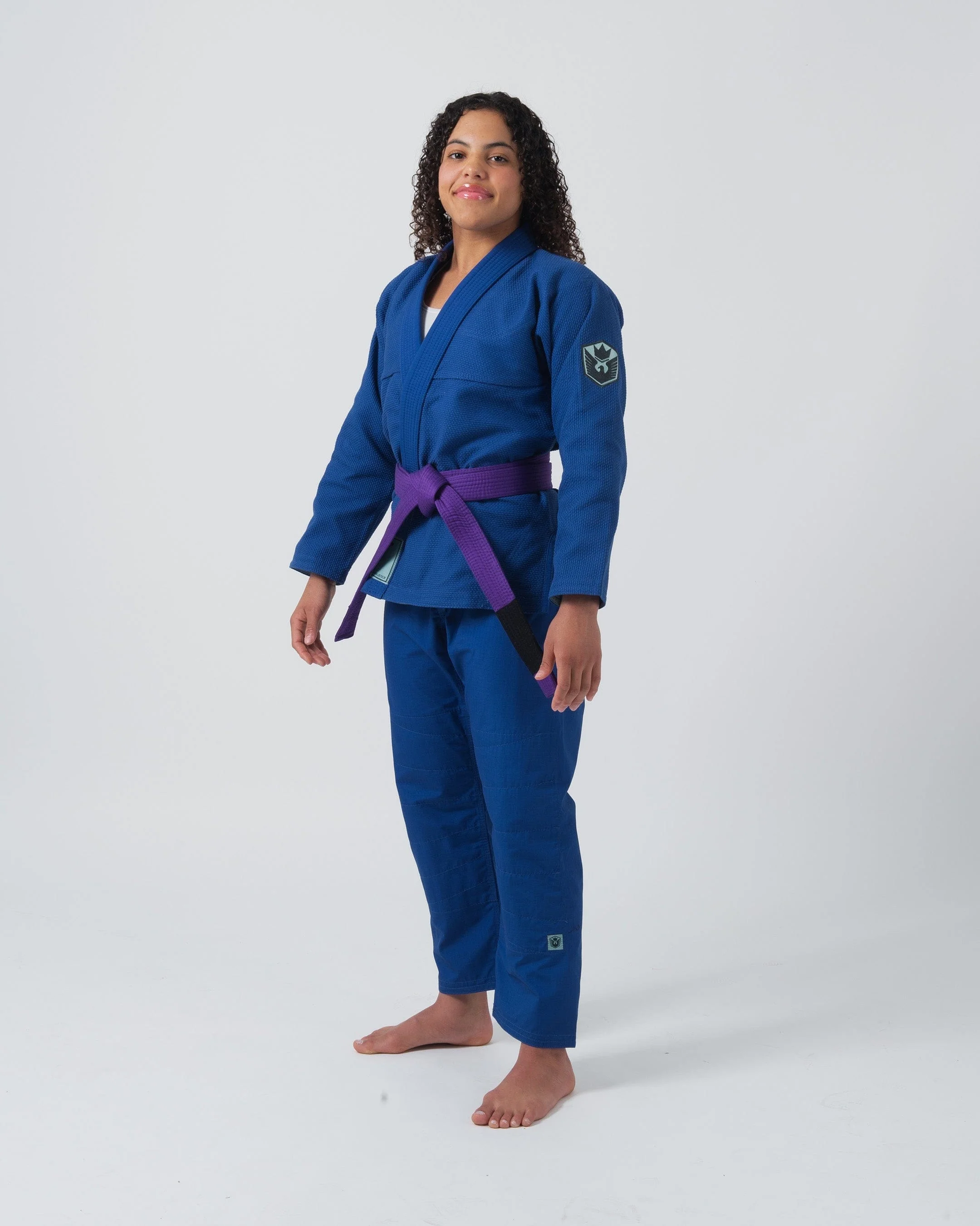 Kingz Balistico 4.0 Women's BJJ Gi - Blue - Image 4