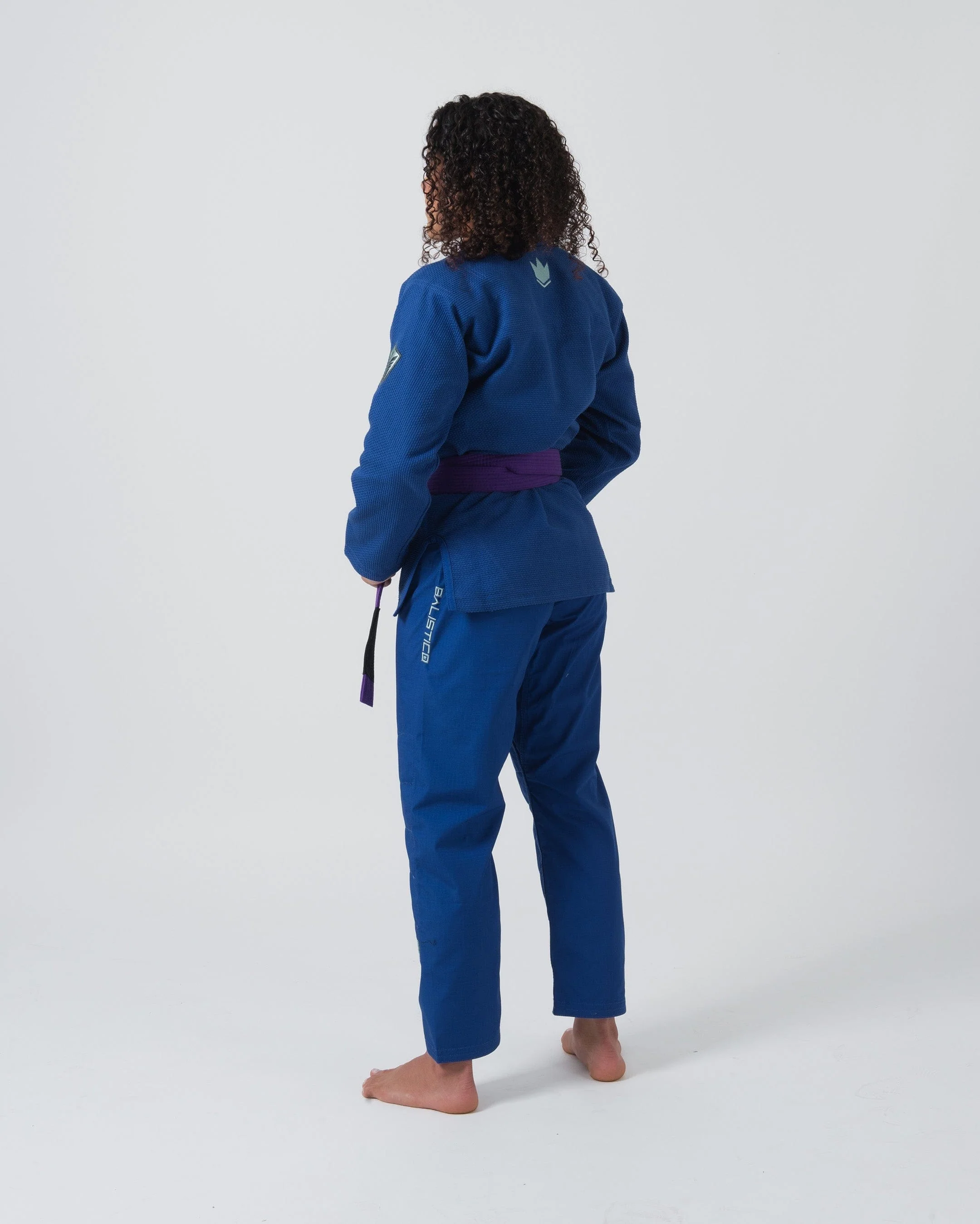 Kingz Balistico 4.0 Women's BJJ Gi - Blue - Image 5