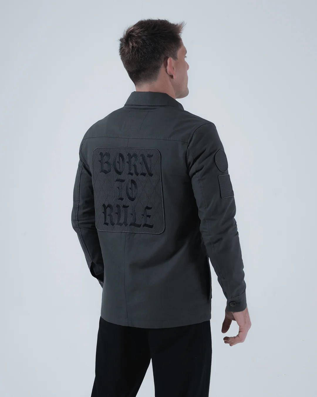 Kingz Born To Rule Men's Canvas Jacket - Image 17