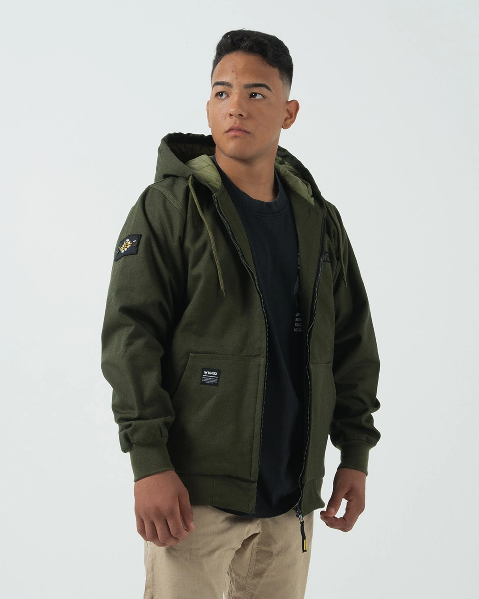 Kingz Canvas Men's Jacket - Image 22