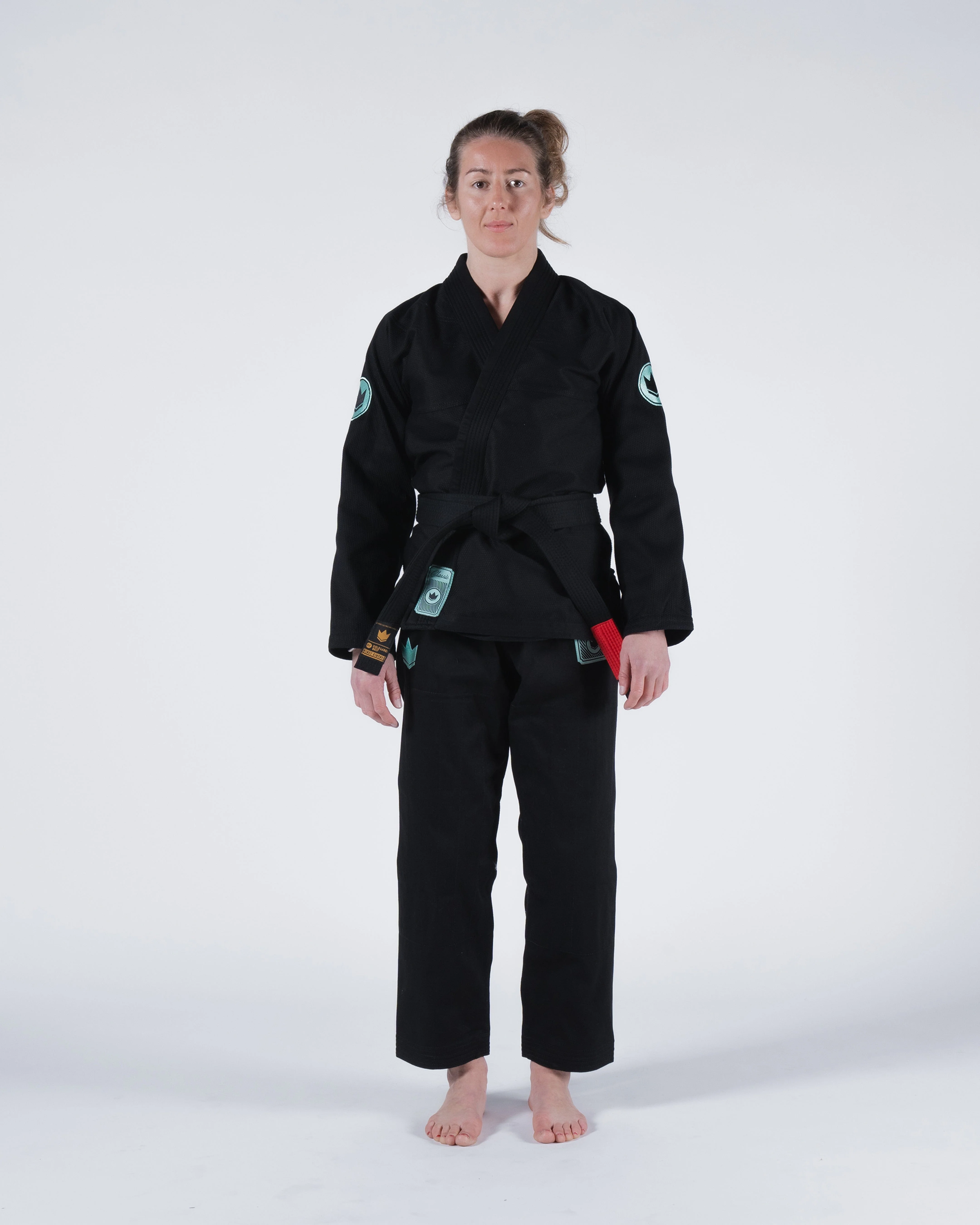 Kingz Classic 3.0 Women's BJJ Gi - Black - Image 3