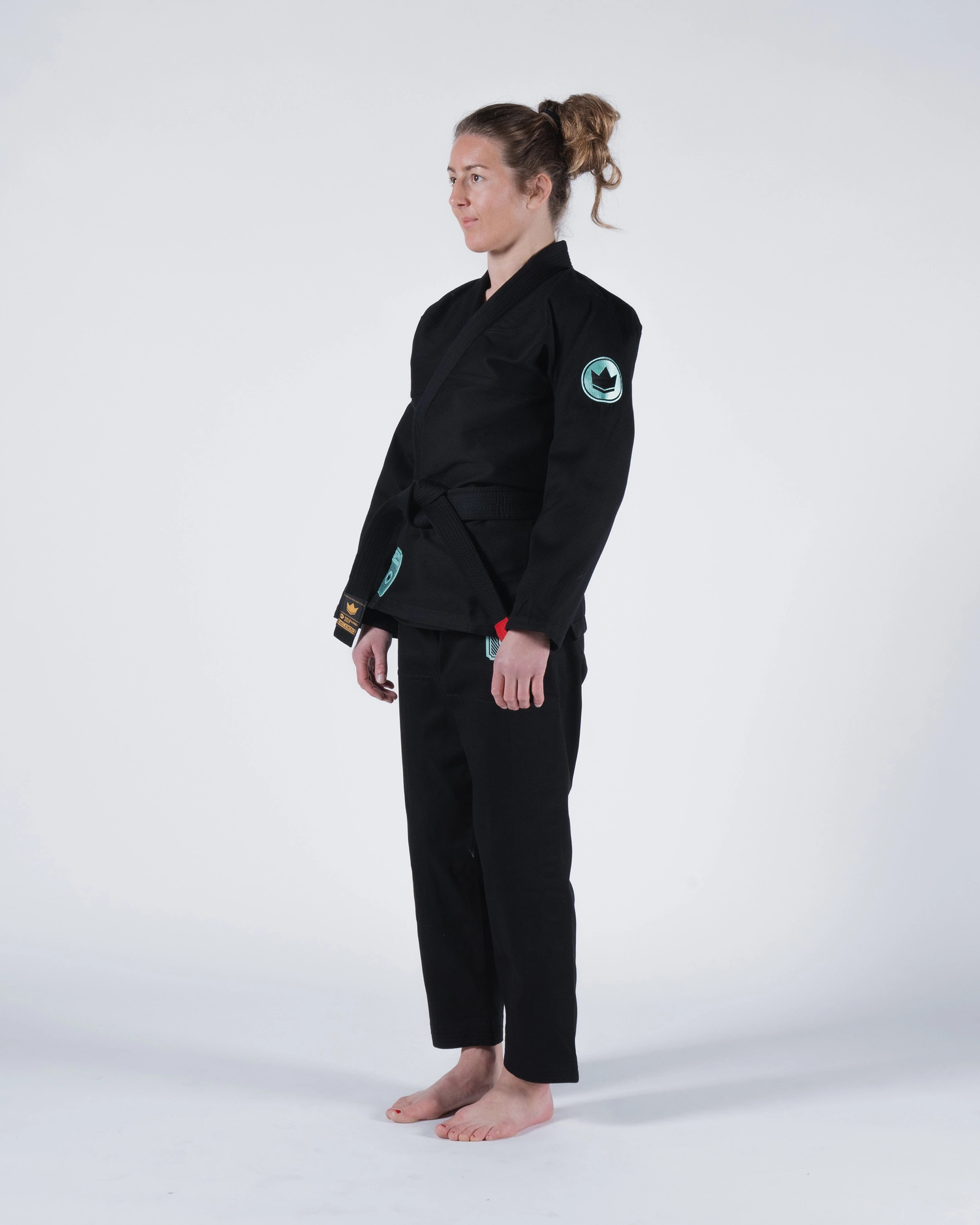 Kingz Classic 3.0 Women's BJJ Gi - Black - Image 4