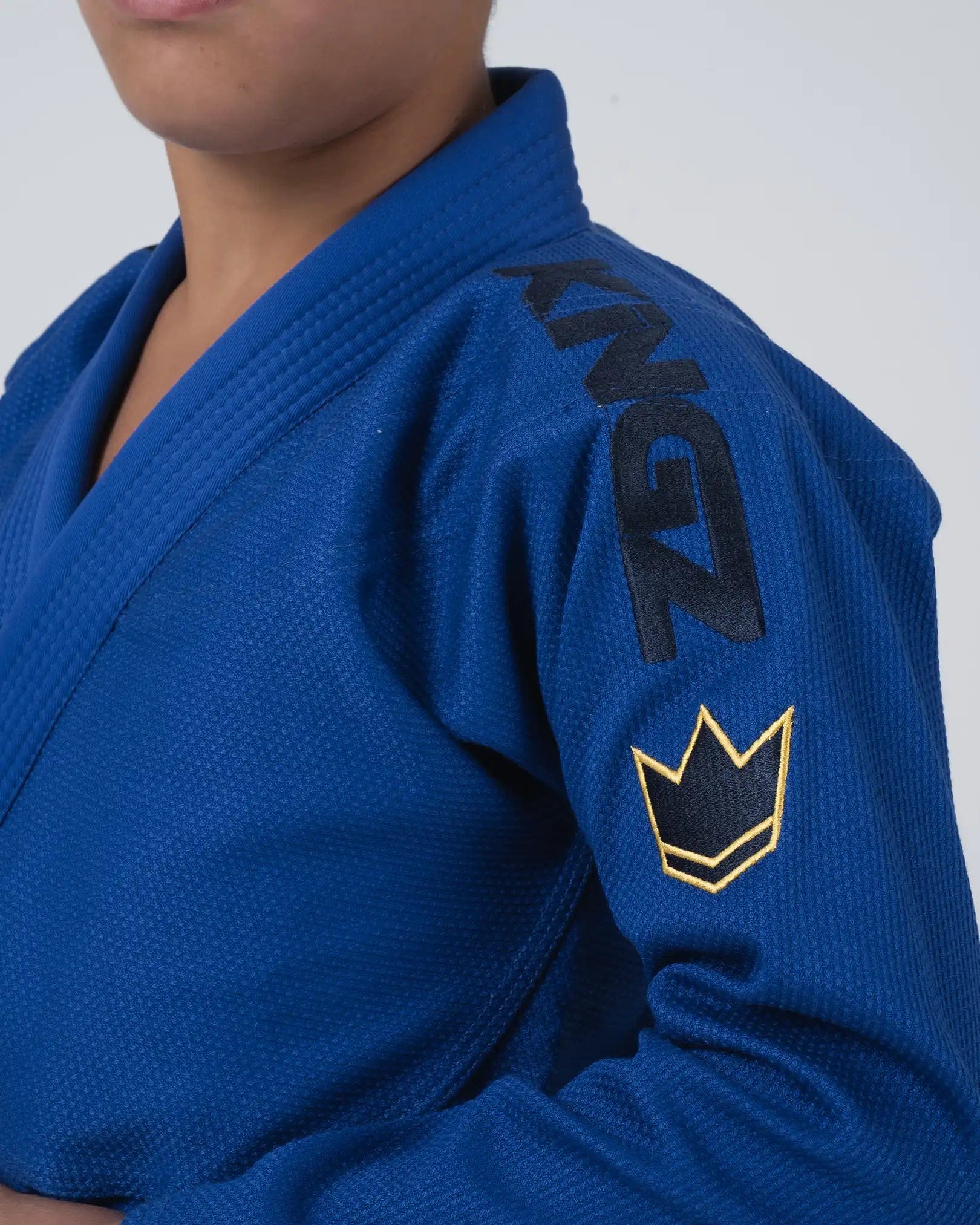 Kingz Comp V6 Youth BJJ Gi - Blue - Image 11