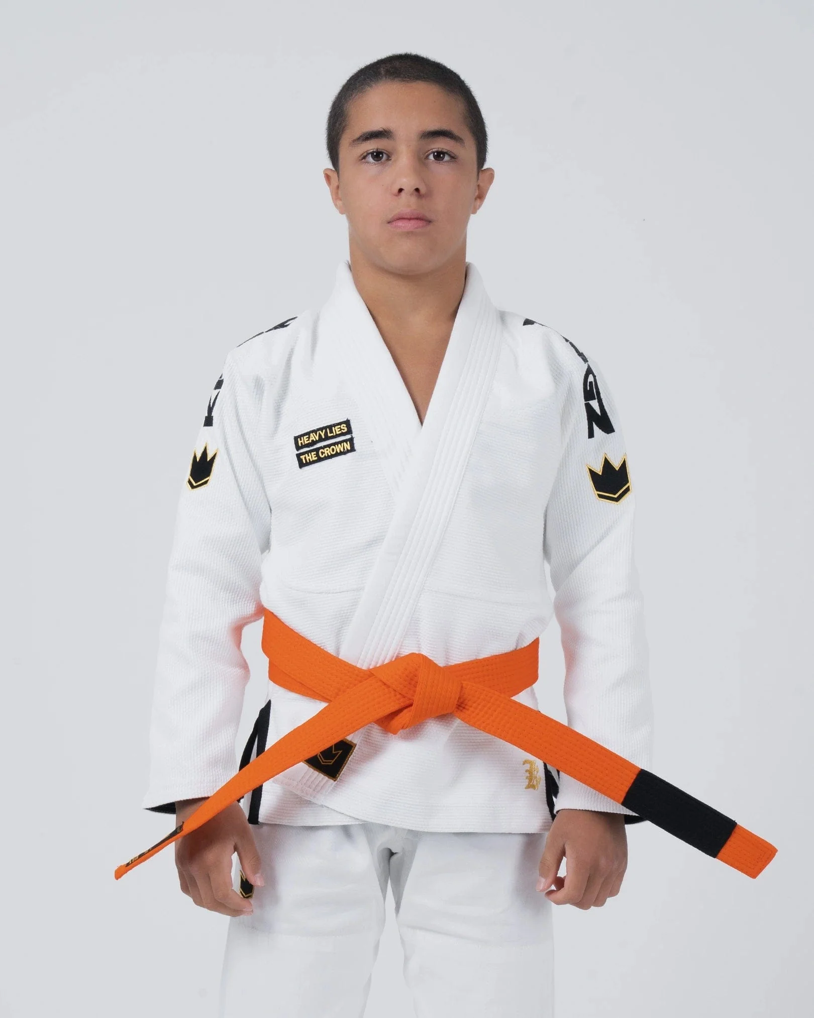 Kingz Comp V6 Youth BJJ Gi - White
