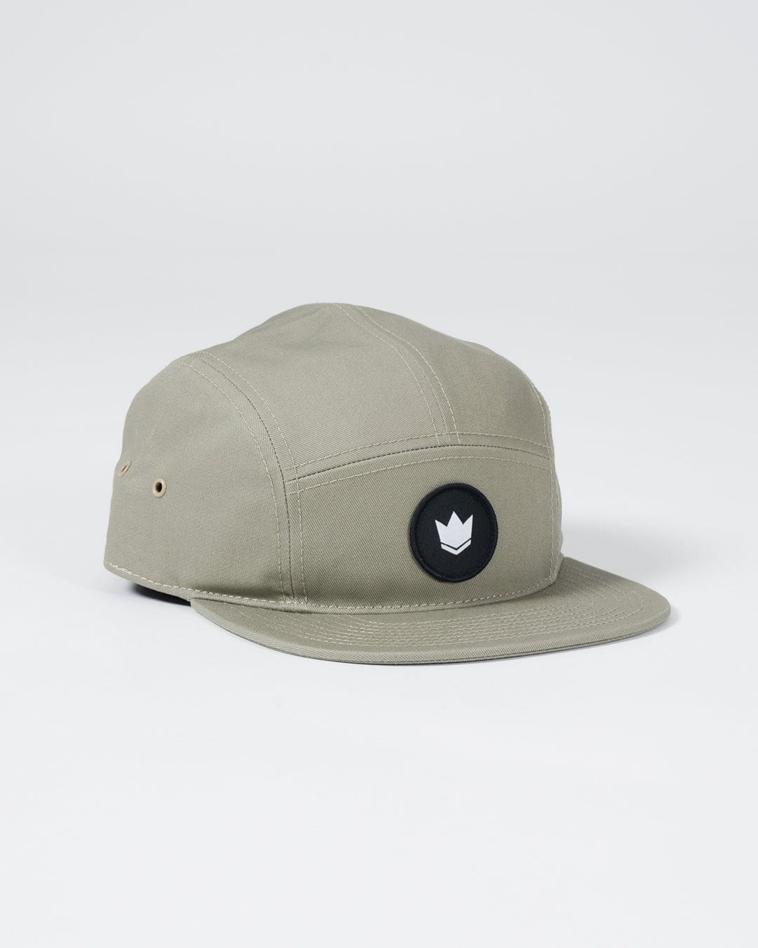 Kingz Crown Patch Strapback Hat - Sage Green - Image 7