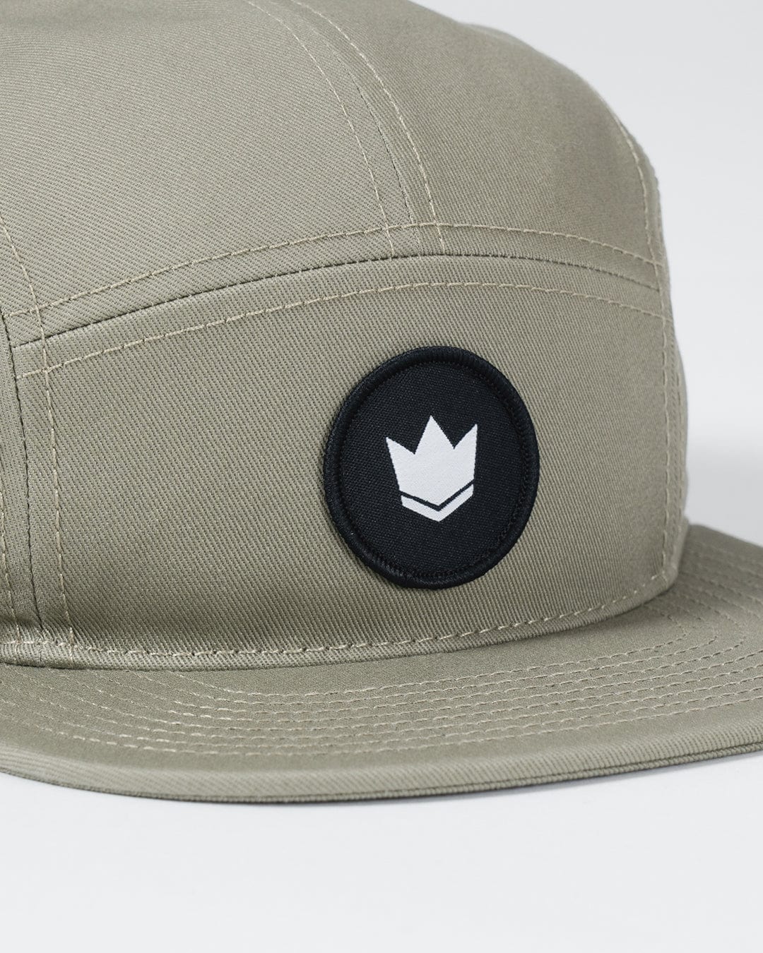 Kingz Crown Patch Strapback Hat - Sage Green - Image 8