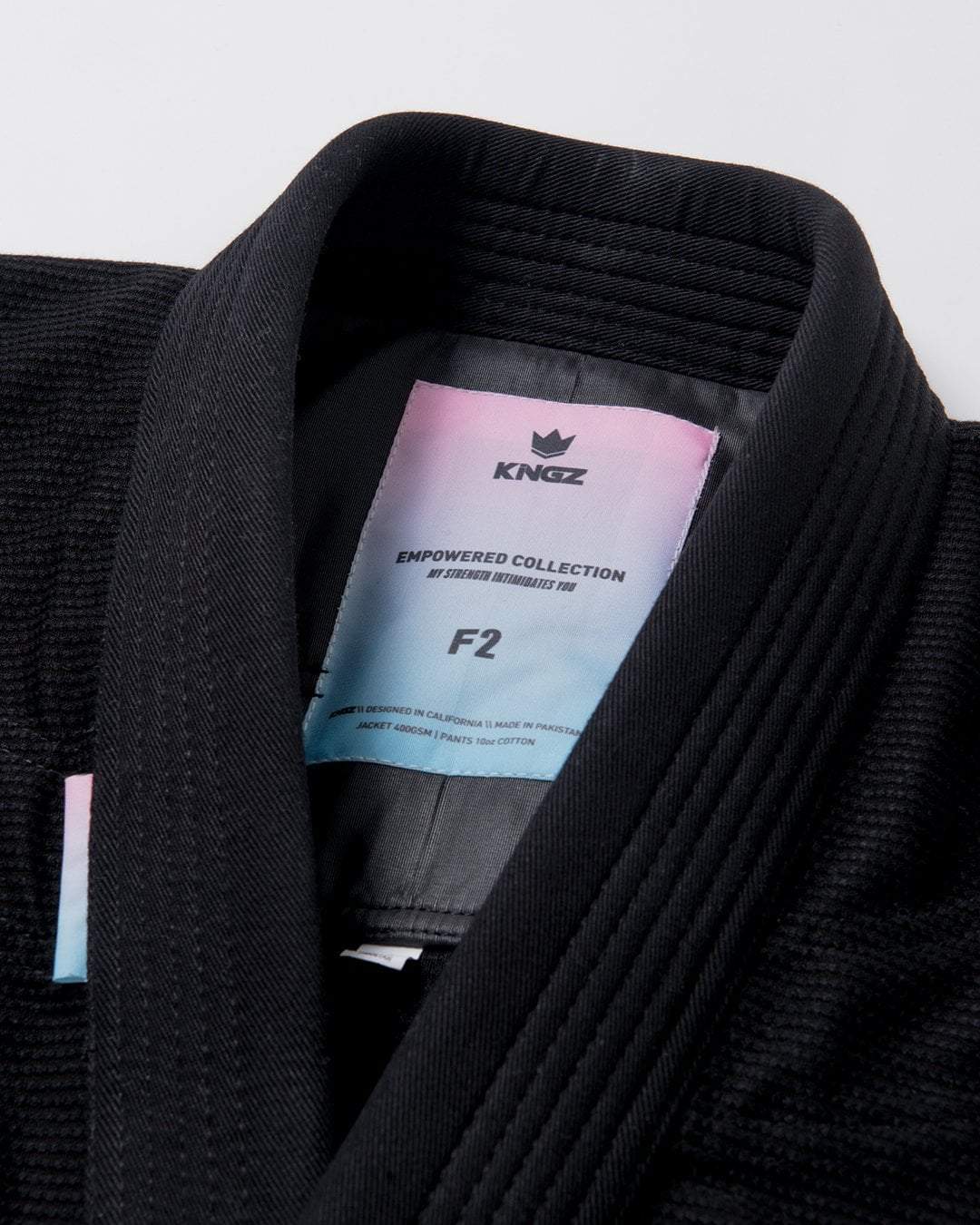 Kingz Empowered Women's BJJ Gi - Black - Image 15