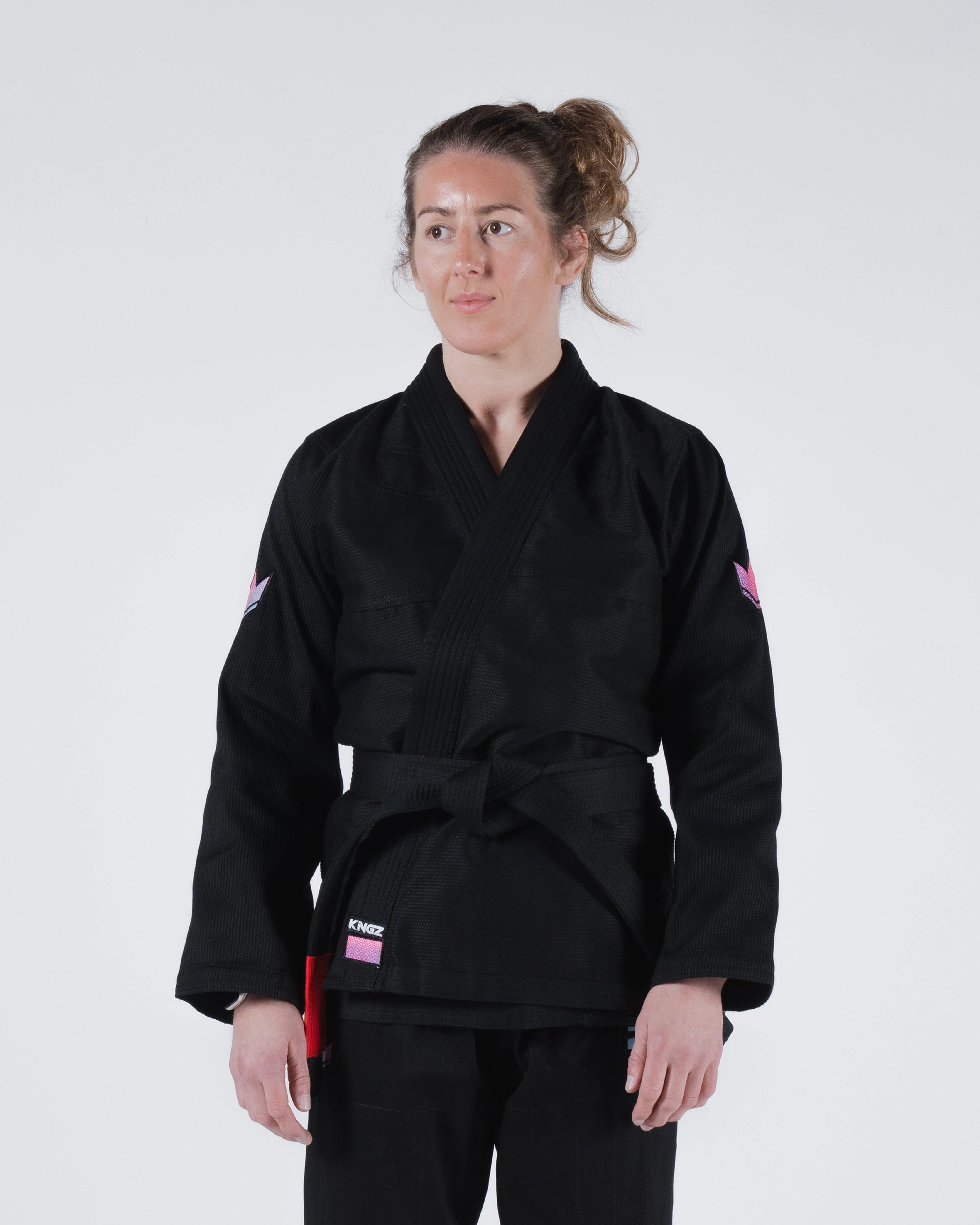 Kingz Empowered Women's BJJ Gi - Black - Image 17