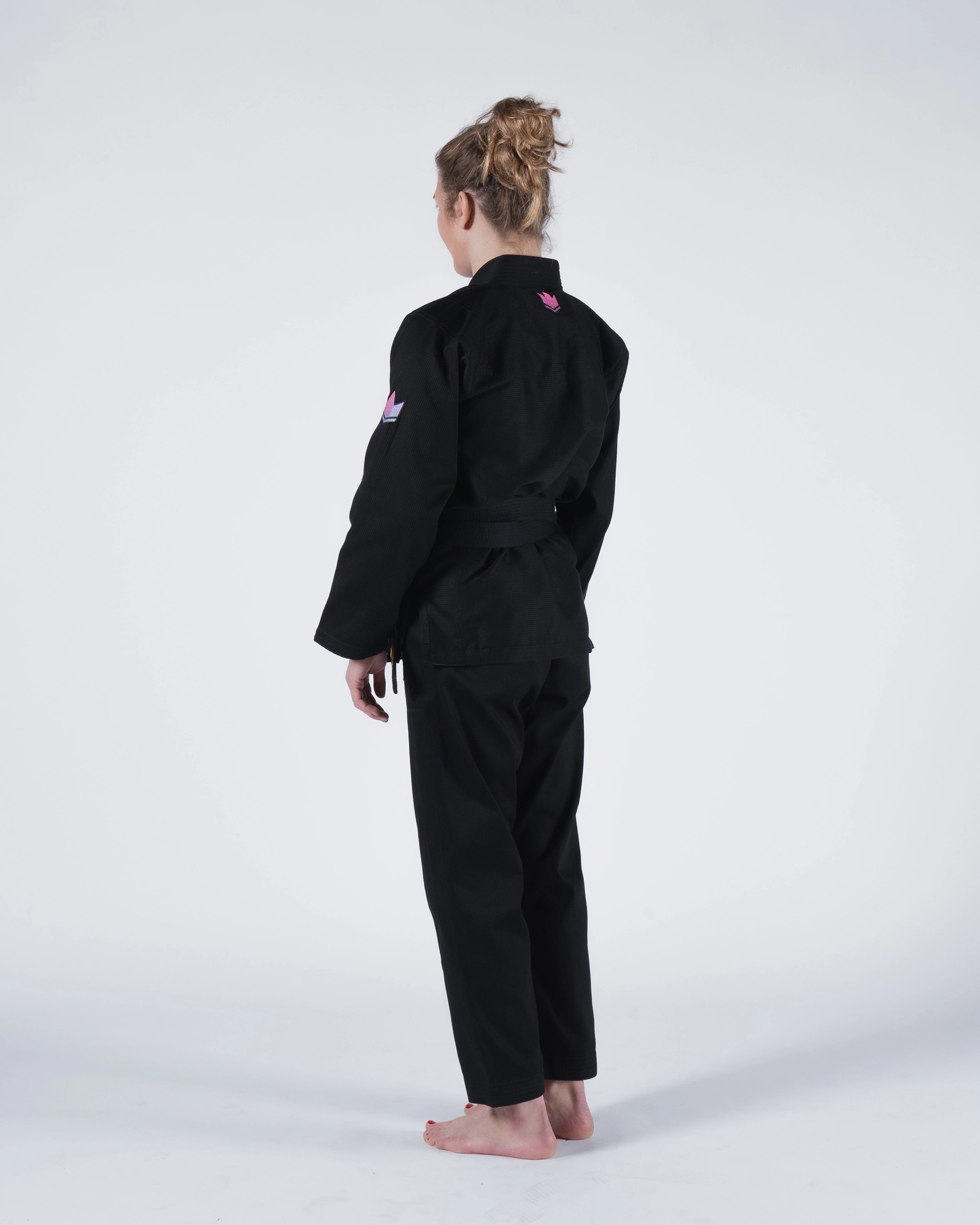 Kingz Empowered Women's BJJ Gi - Black - Image 5