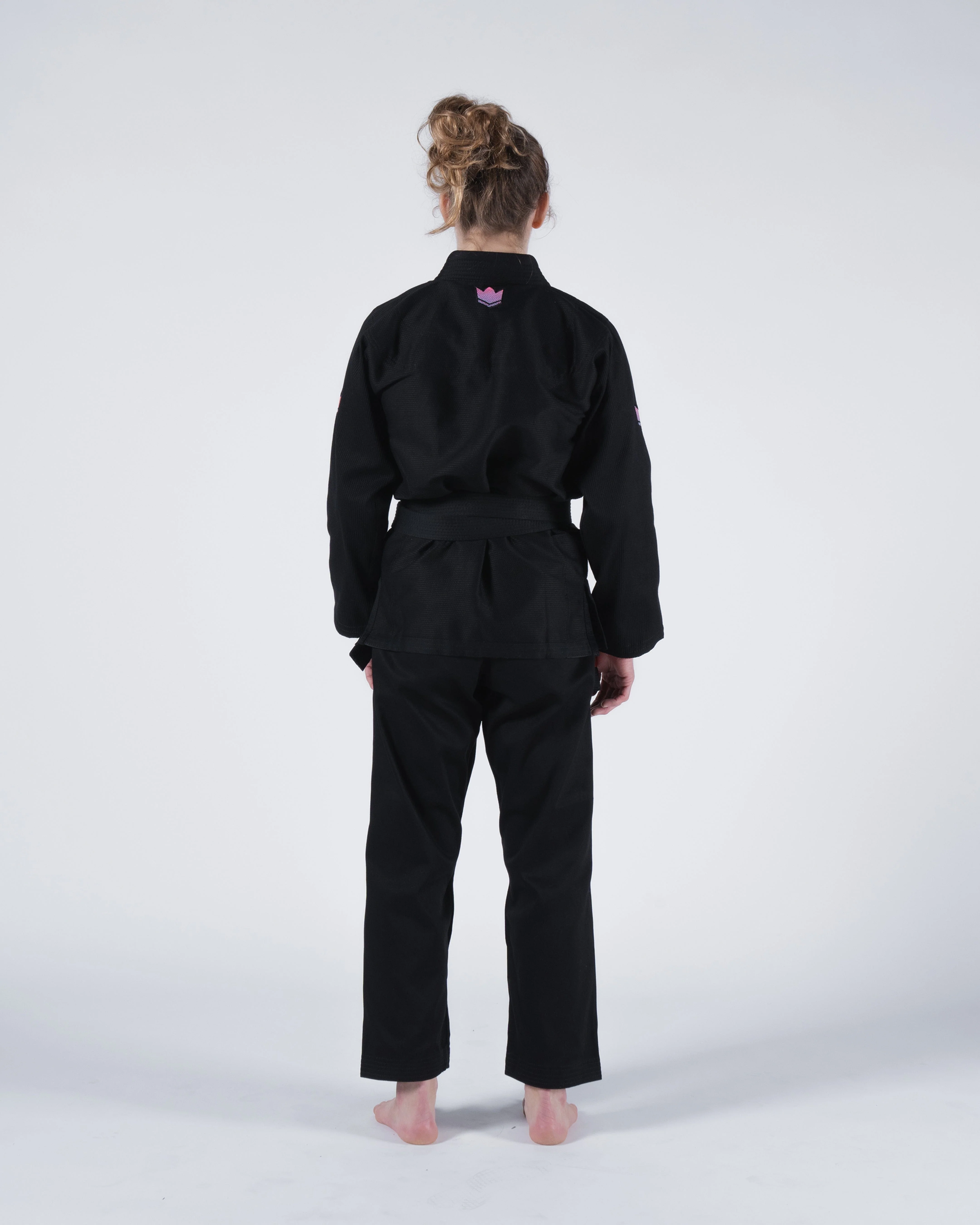 Kingz Empowered Women's BJJ Gi - Black - Image 6