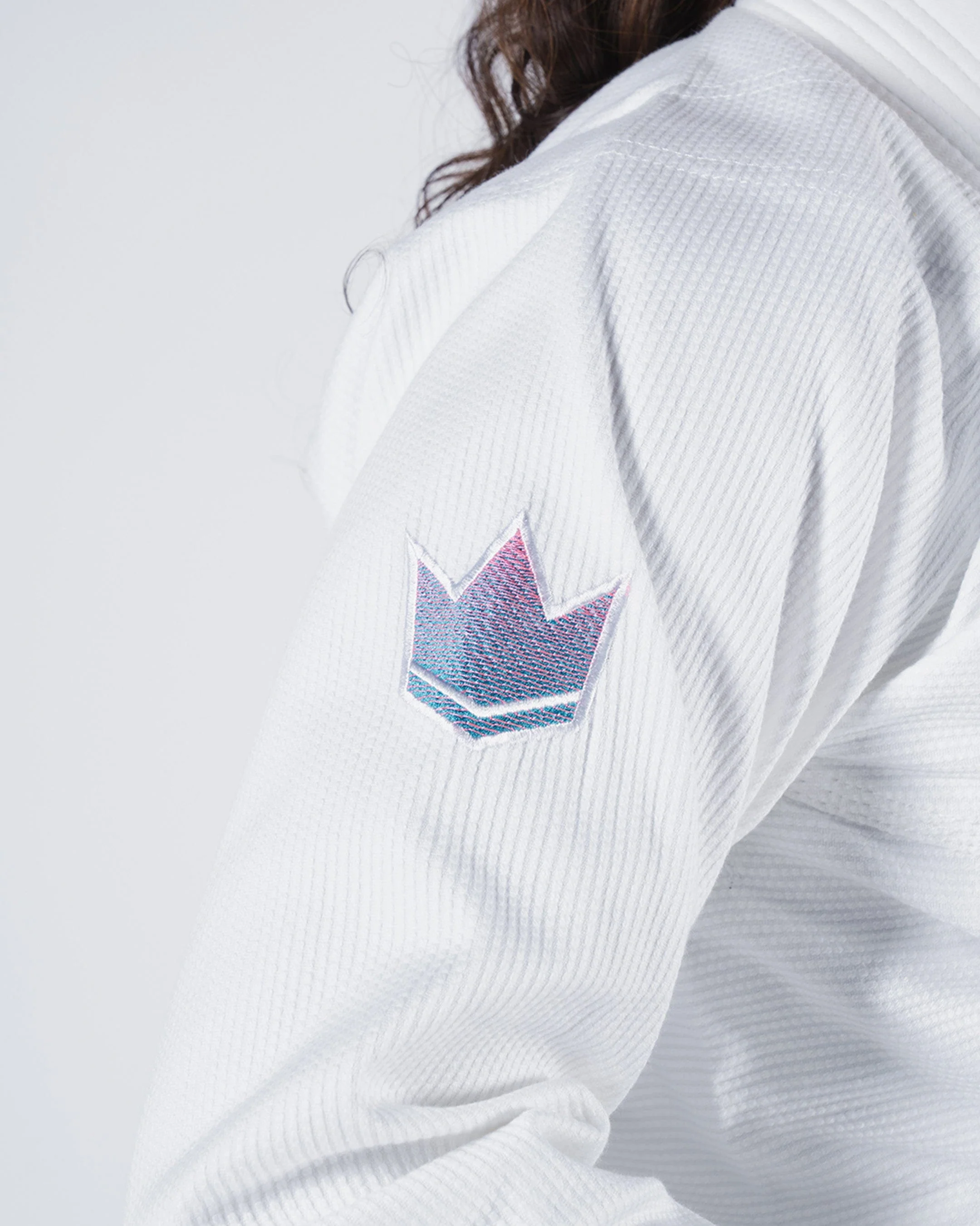 Kingz Empowered Women's BJJ Gi - White - Image 16