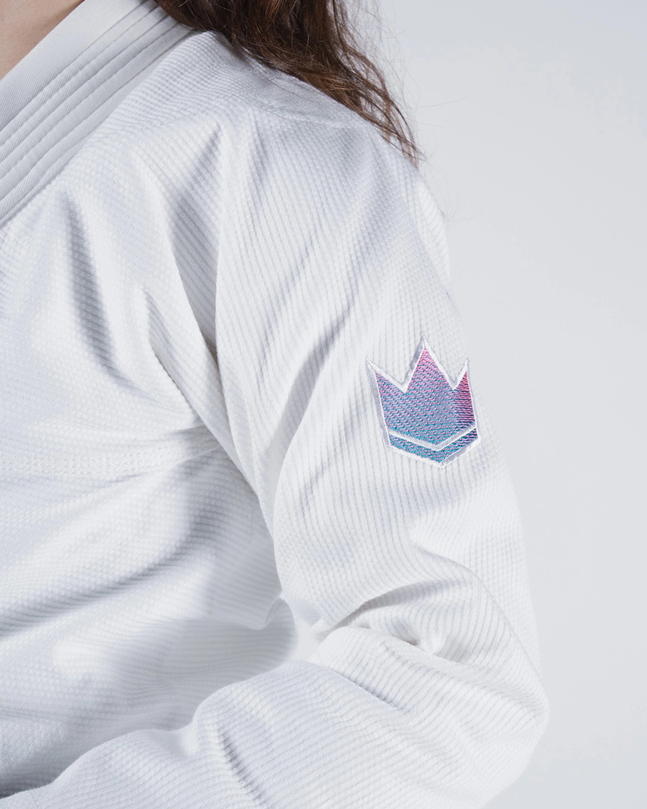 Kingz Empowered Women's BJJ Gi - White - Image 19