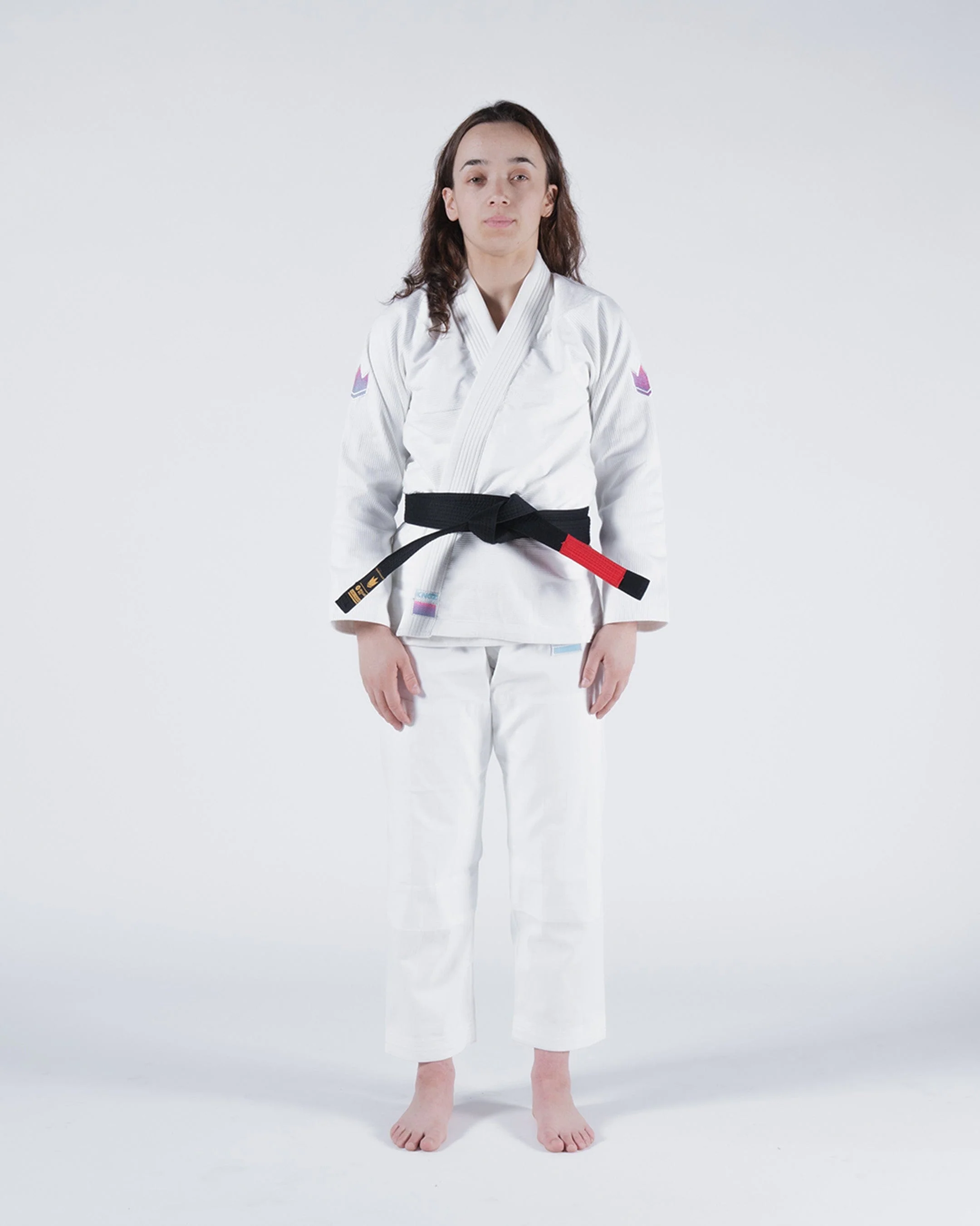 Kingz Empowered Women's BJJ Gi - White - Image 3