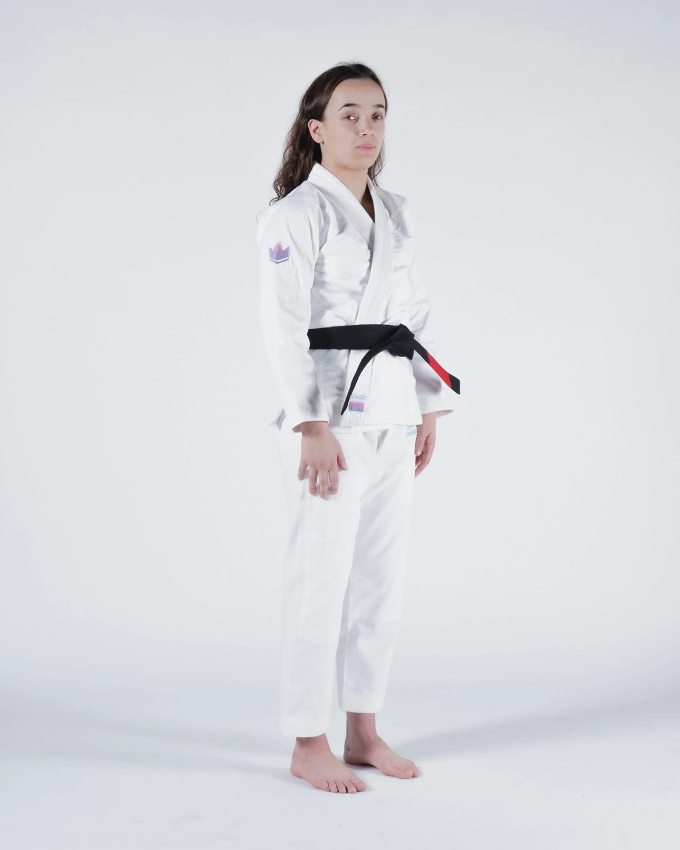 Kingz Empowered Women's BJJ Gi - White - Image 8