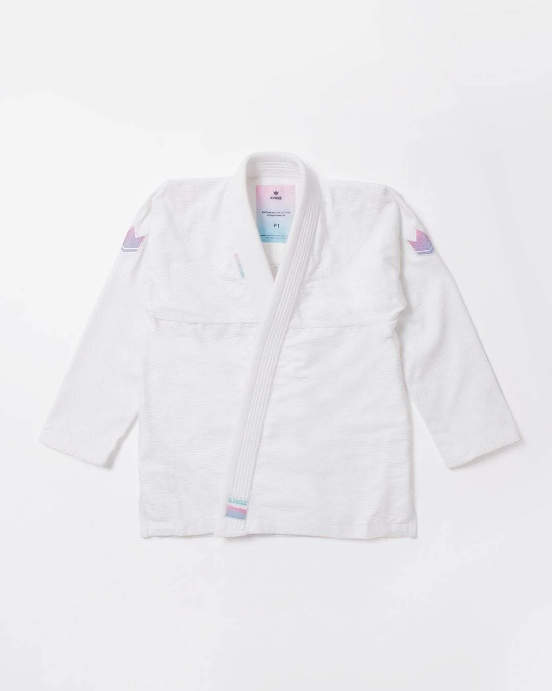 Kingz Empowered Women's BJJ Gi - White - Image 9
