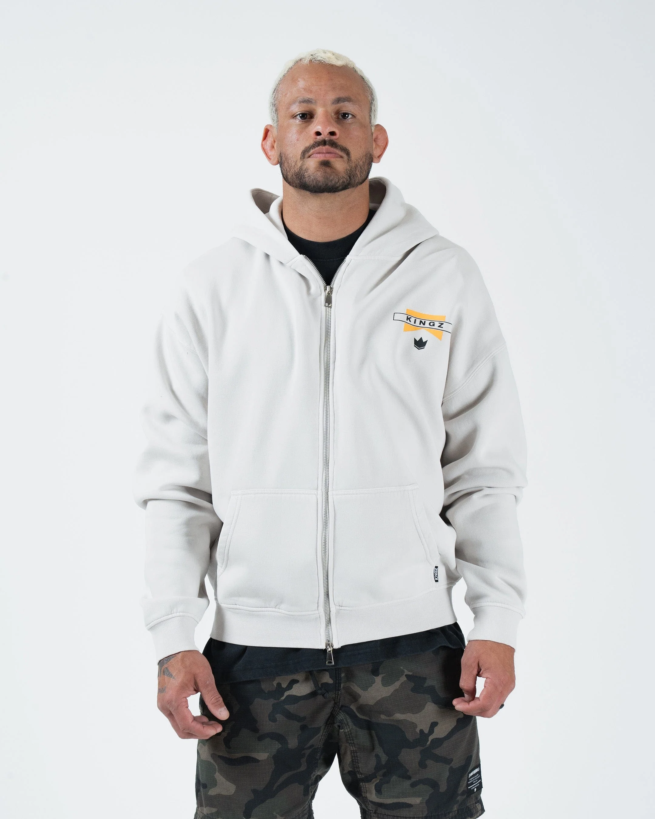 Kingz Flag Men's Zip Up Hoodie