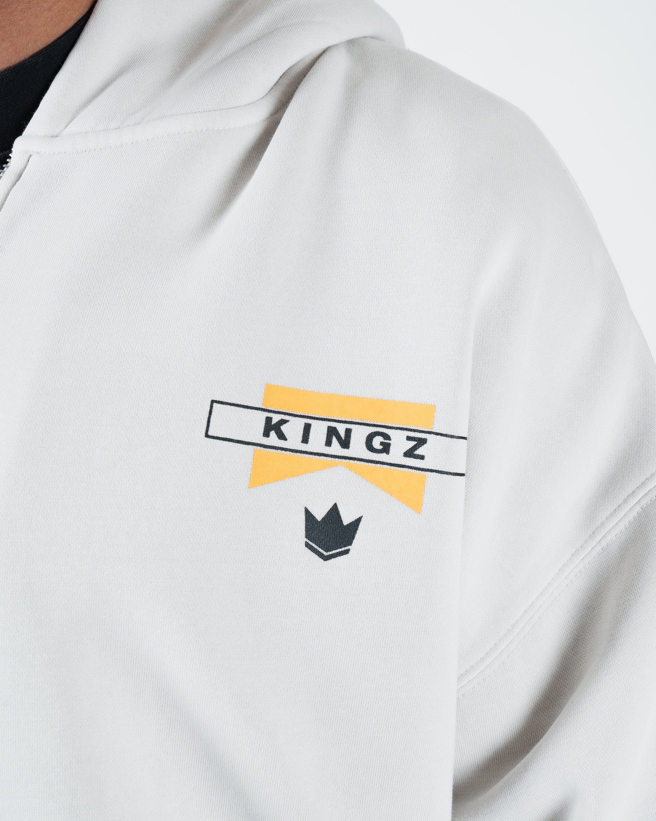 Kingz Flag Men's Zip Up Hoodie - Image 10