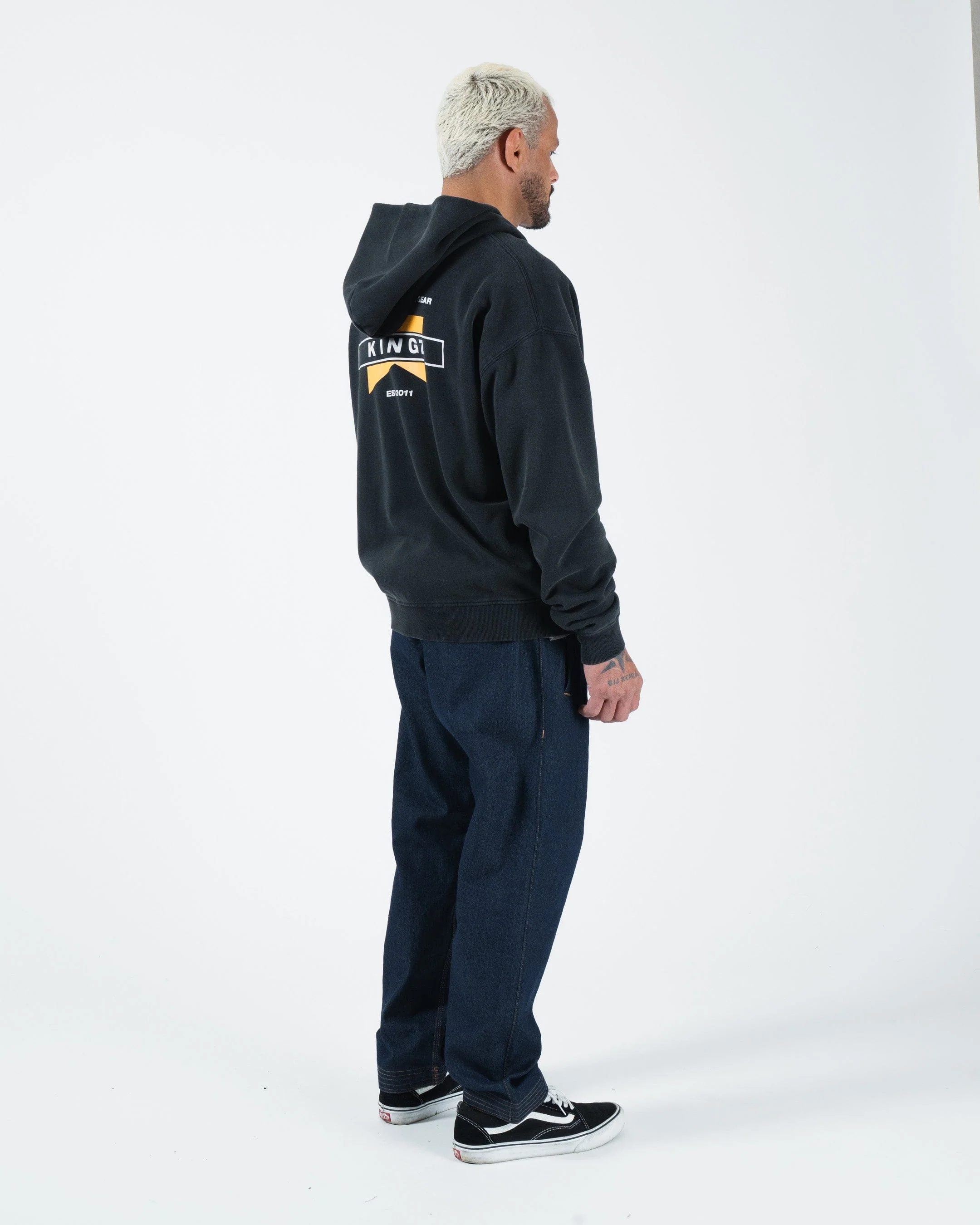 Kingz Flag Men's Zip Up Hoodie - Image 21