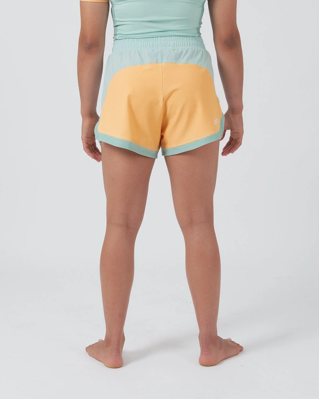 Kingz Hybrid Women's Grappling Shorts - Terra Green - Image 4