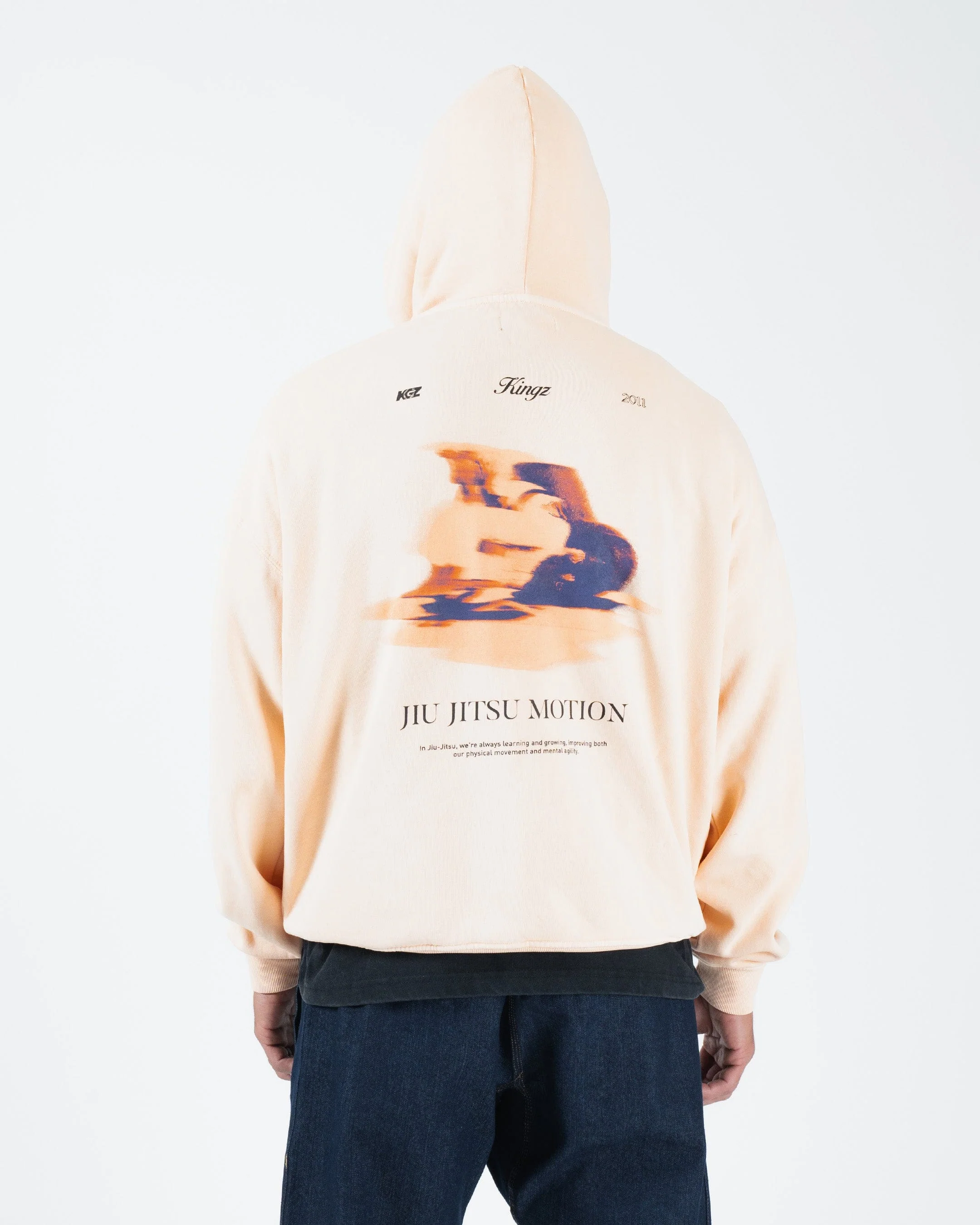 Kingz Jiu Jitsu Motion Men's Hoodie - Image 35
