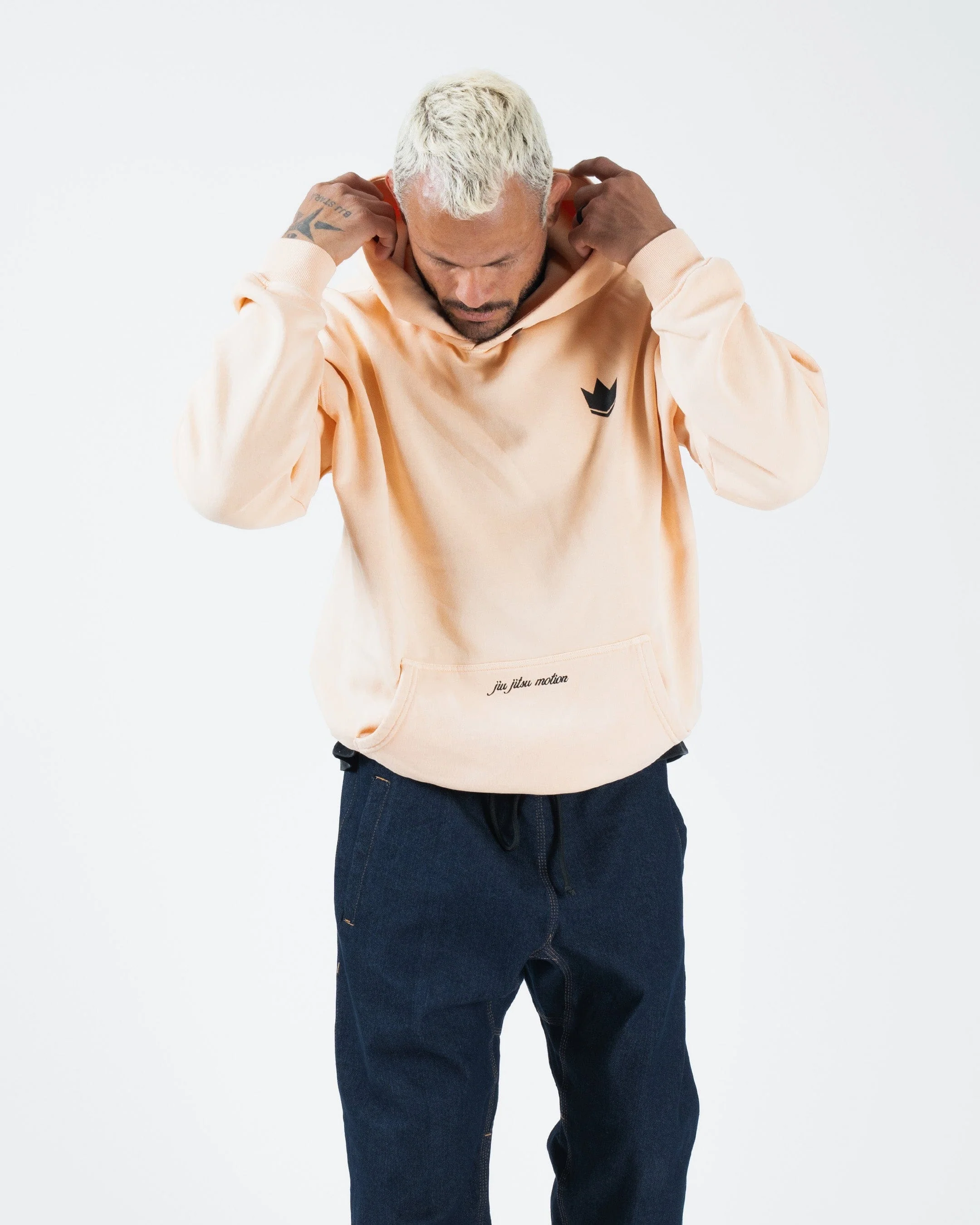Kingz Jiu Jitsu Motion Men's Hoodie - Image 37
