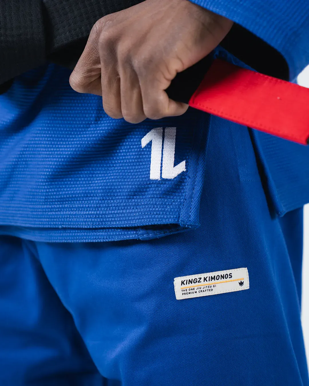 Kingz The ONE V2 Men's BJJ Gi - Blue - Image 14