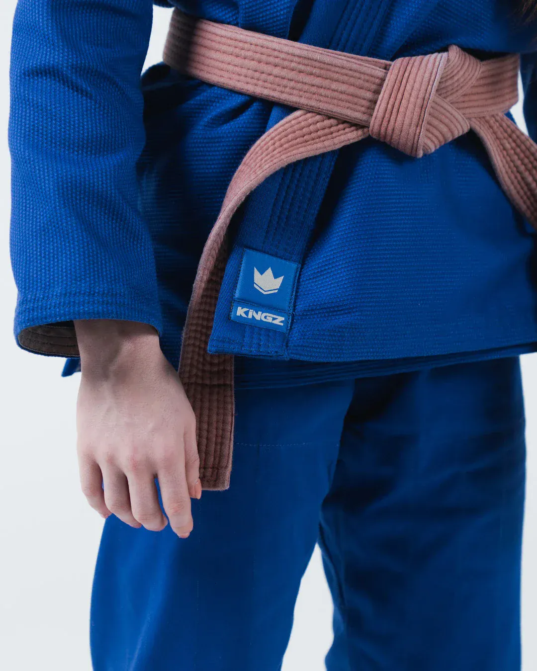 Kingz The ONE V2 Women's BJJ Gi - Blue - Image 10