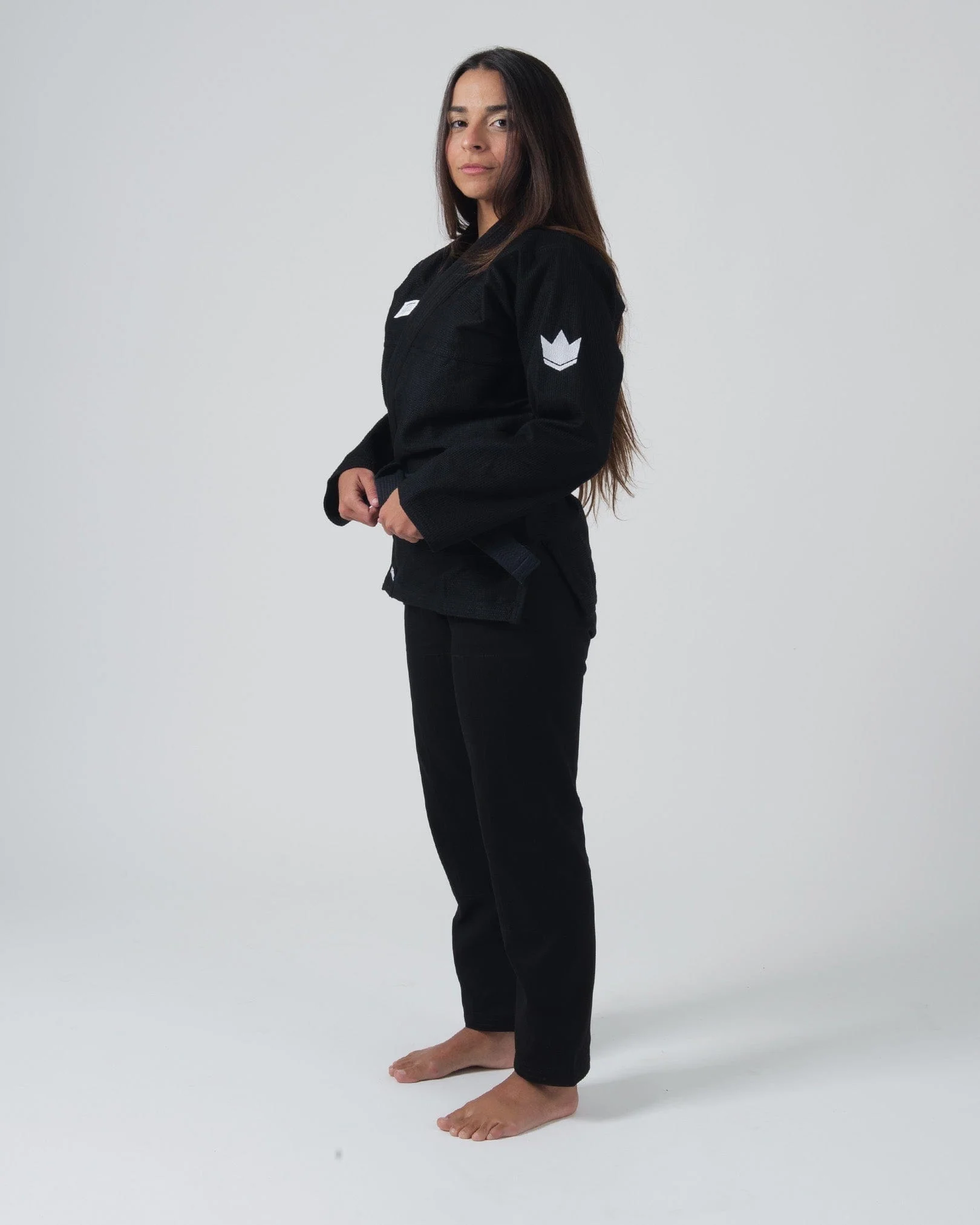 Kingz Kore V2 Women's BJJ Gi - Black - Image 4