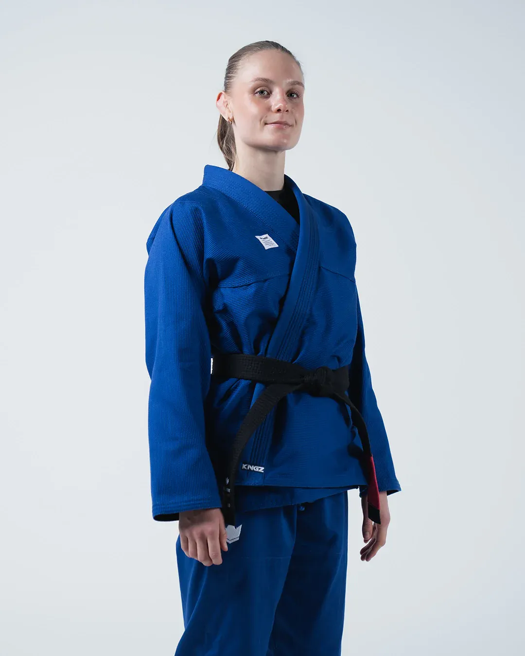 Kingz Kore V2 Women's BJJ Gi - Blue - Image 13