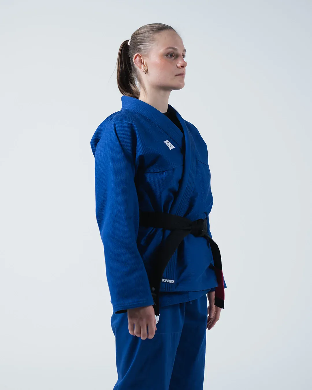 Kingz Kore V2 Women's BJJ Gi - Blue - Image 16