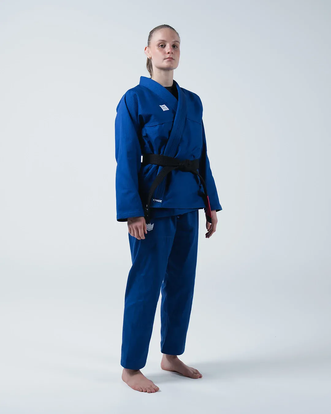 Kingz Kore V2 Women's BJJ Gi - Blue - Image 9