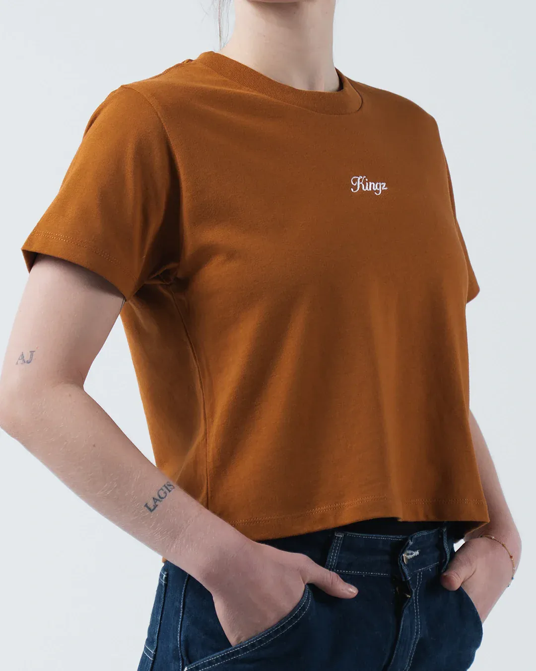 Script Women's Heavyweight Tee - Image 13