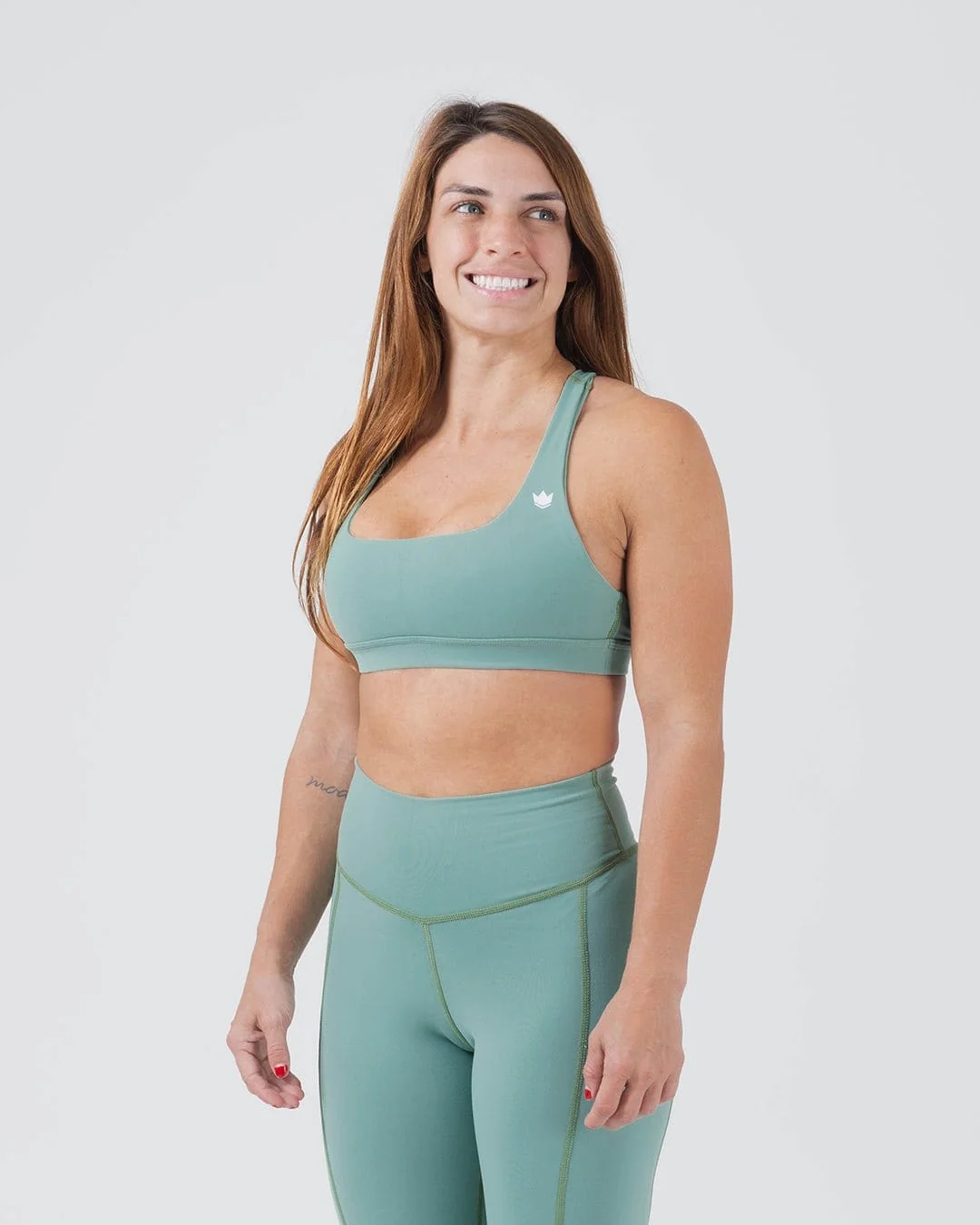 Kore Womens Sports Bra - Green - Image 4