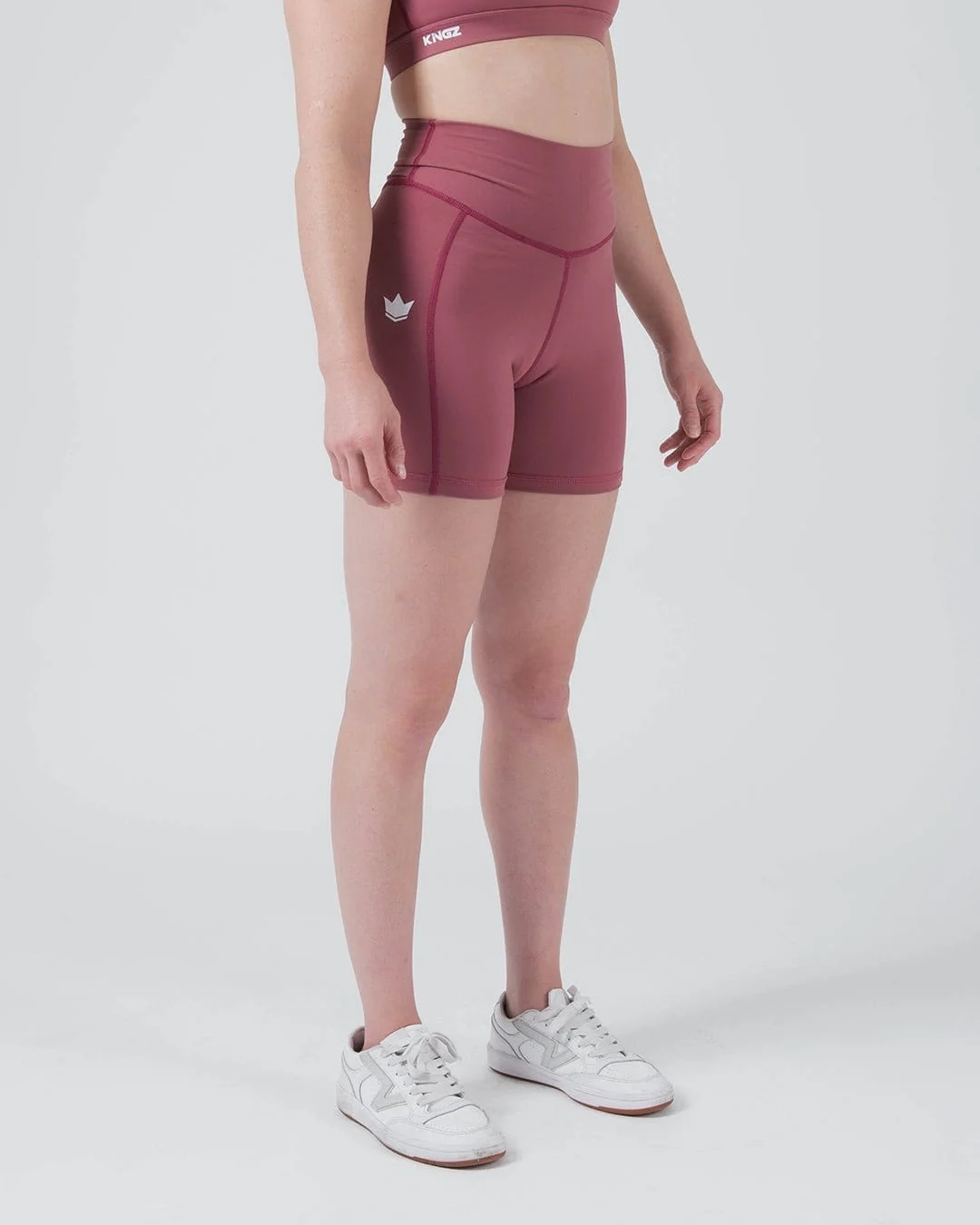 Kore Womens Training Shorts - Red - Image 6