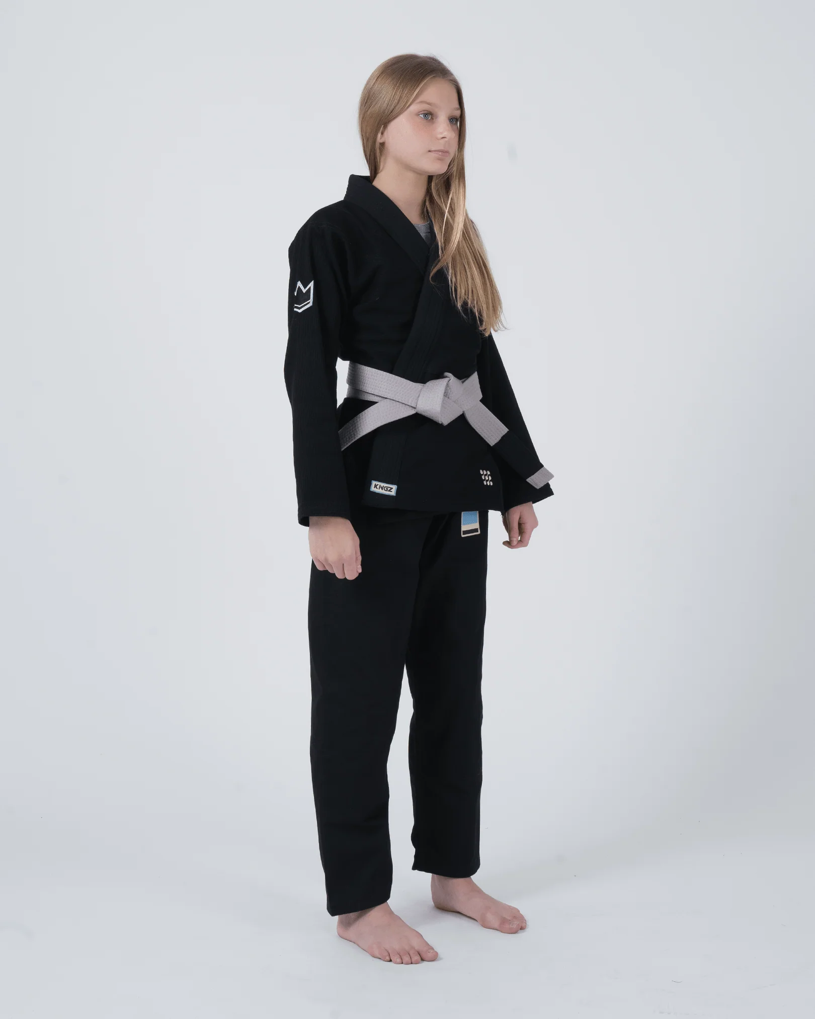 Kingz Nano 3.0 Youth BJJ Gi - Black - Image 8