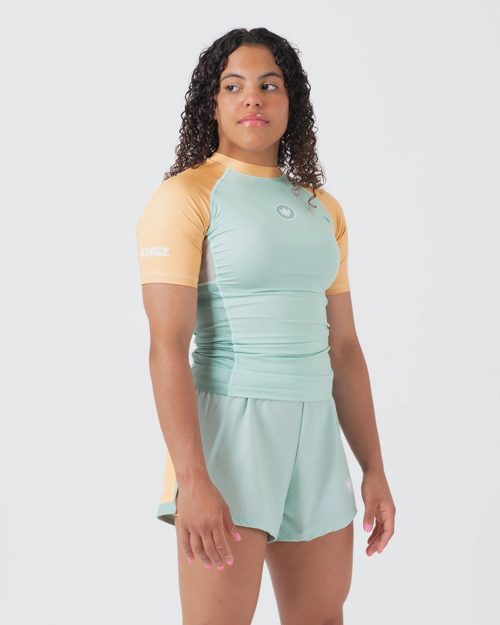 Kingz Terra Women's Rashguard - Green - Image 5