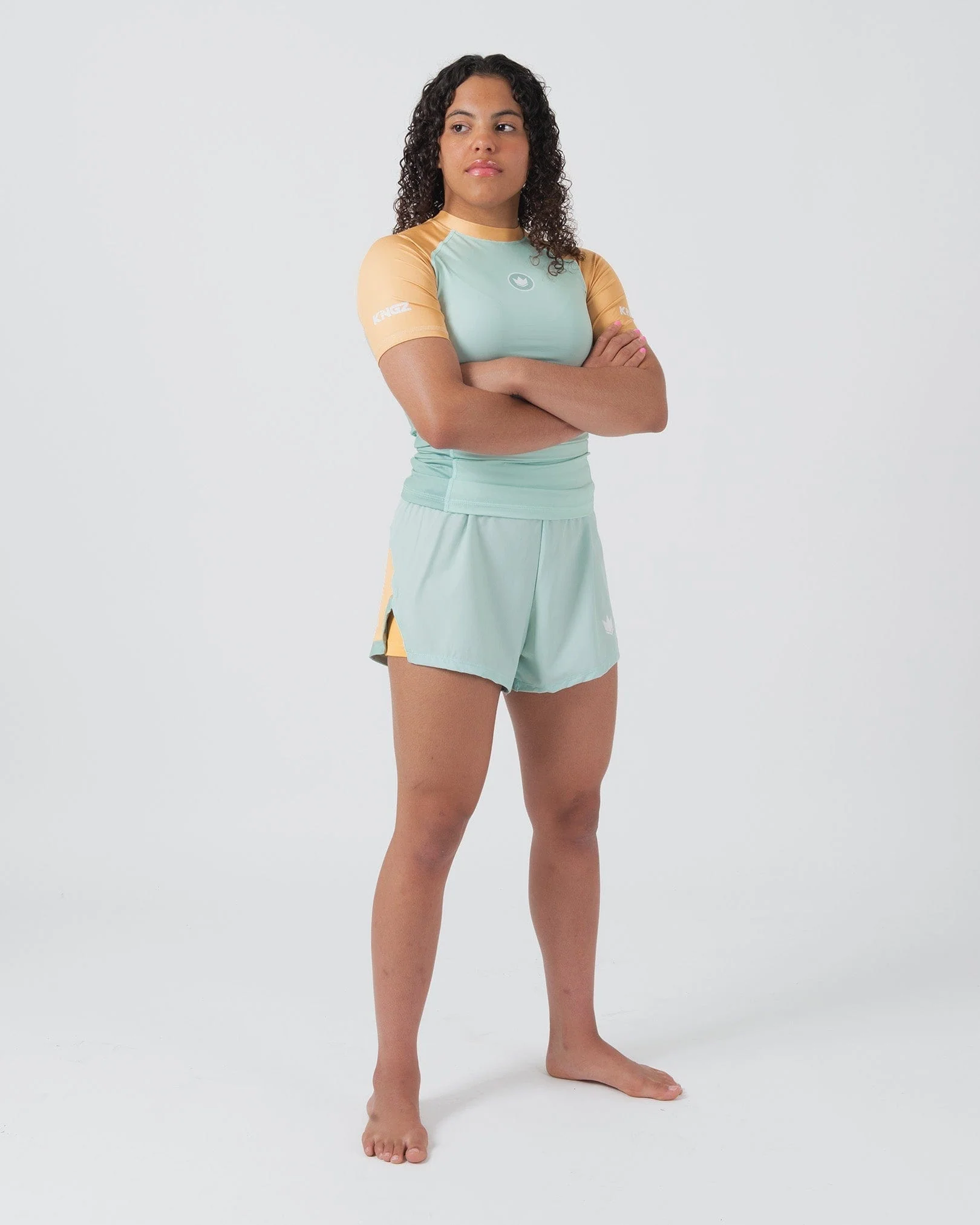 Kingz Terra Women's Rashguard - Green - Image 6