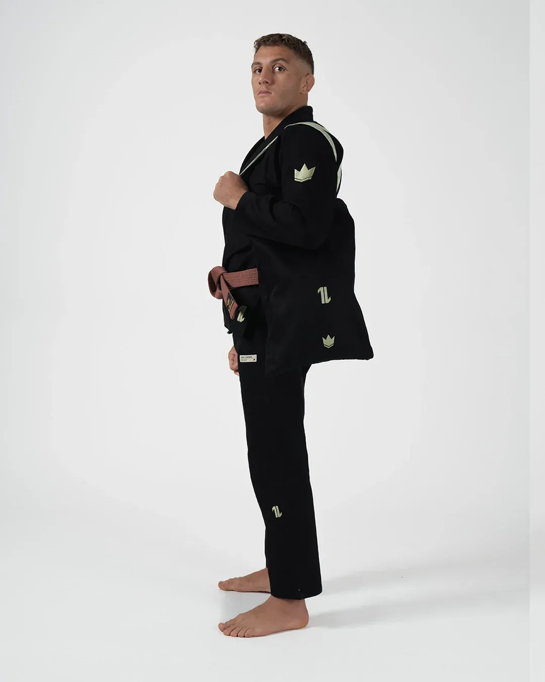 Kingz The ONE V2 Limited Edition Men's BJJ Gi - Black/Green - Image 17