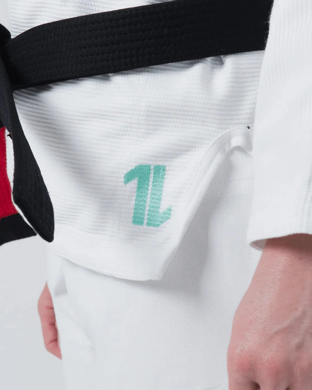 Limited Edition - The ONE Women's Jiu Jitsu Gi - Sage Mint - White - Image 11