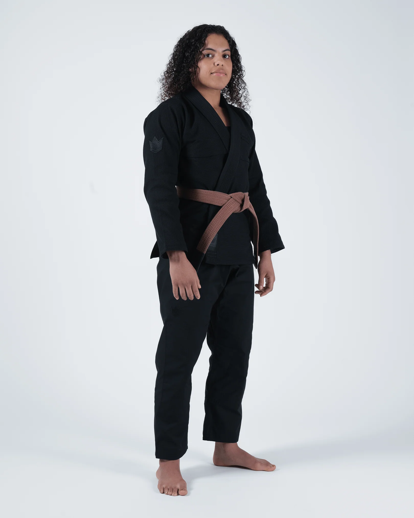 Kingz Ultralight 2.0 Women's BJJ Gi - Black Out Limited Edition - Image 8