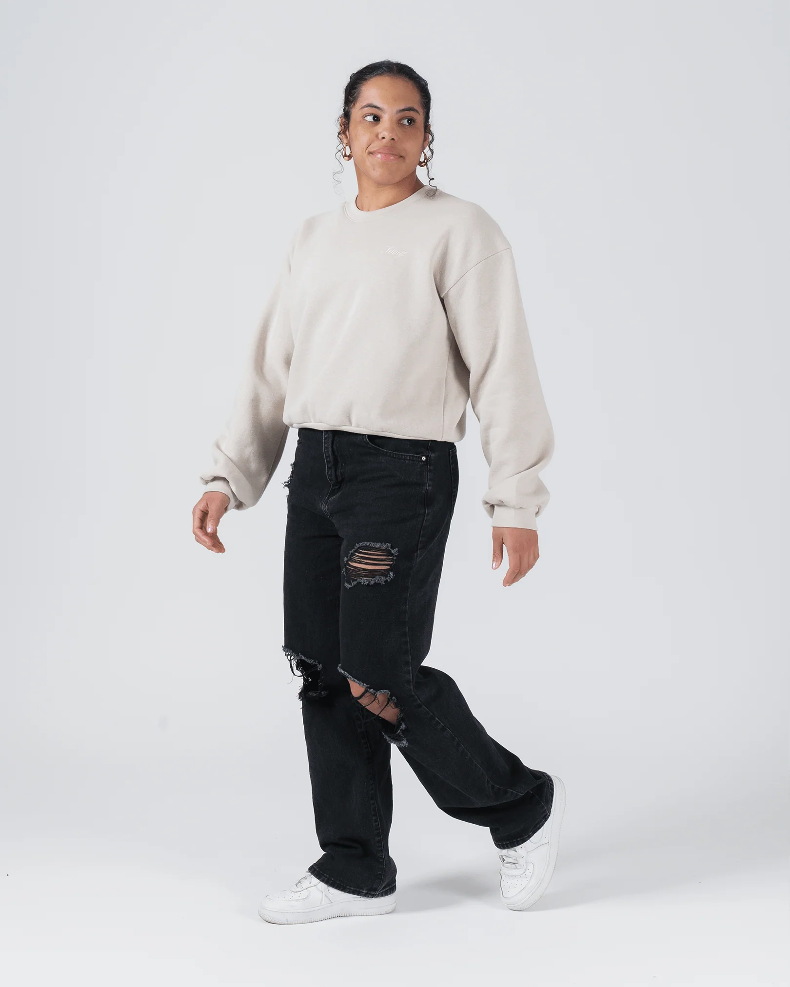 Kingz Script Women's Crewneck - Image 10