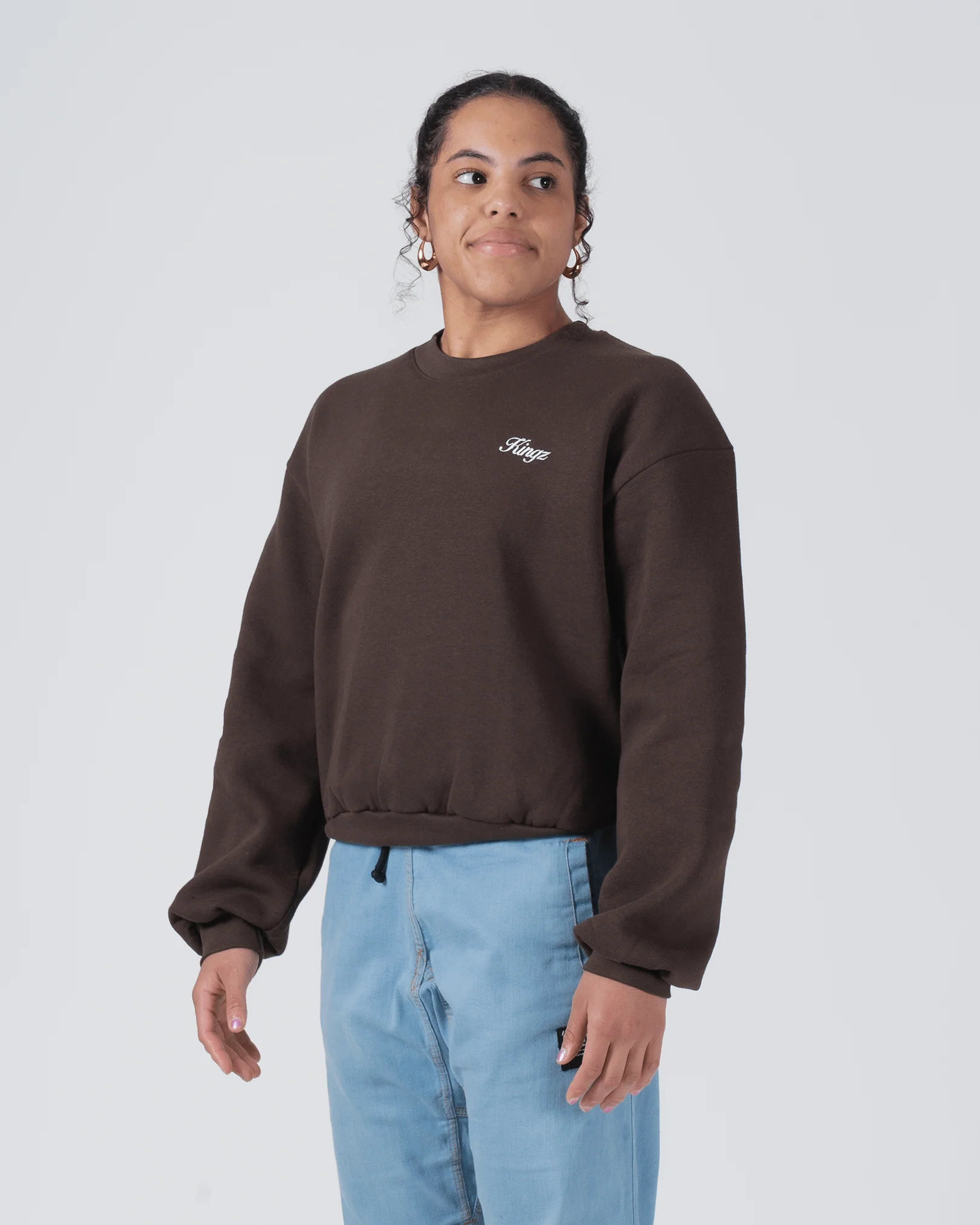 Kingz Script Women's Crewneck - Image 12