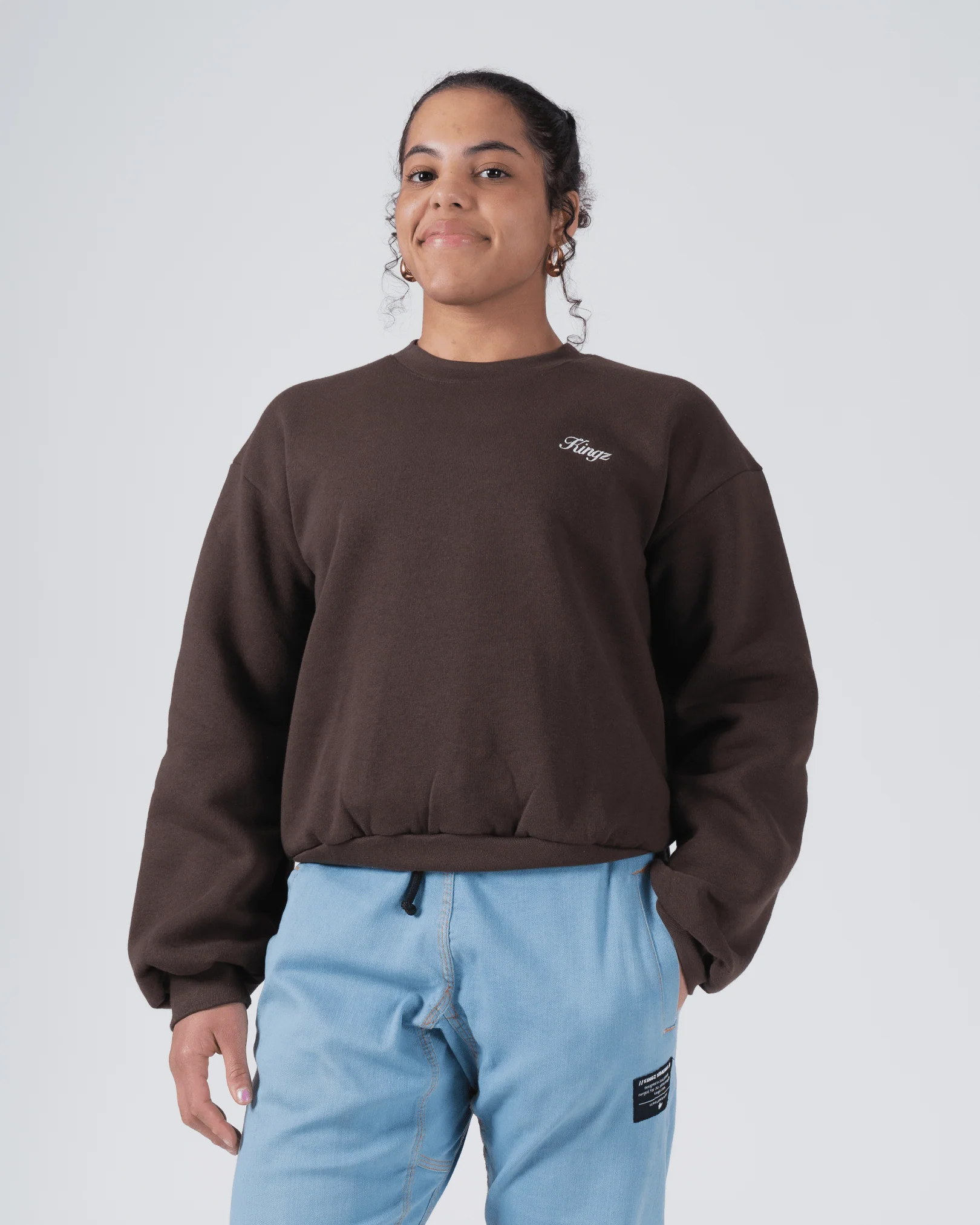 Kingz Script Women's Crewneck - Image 18
