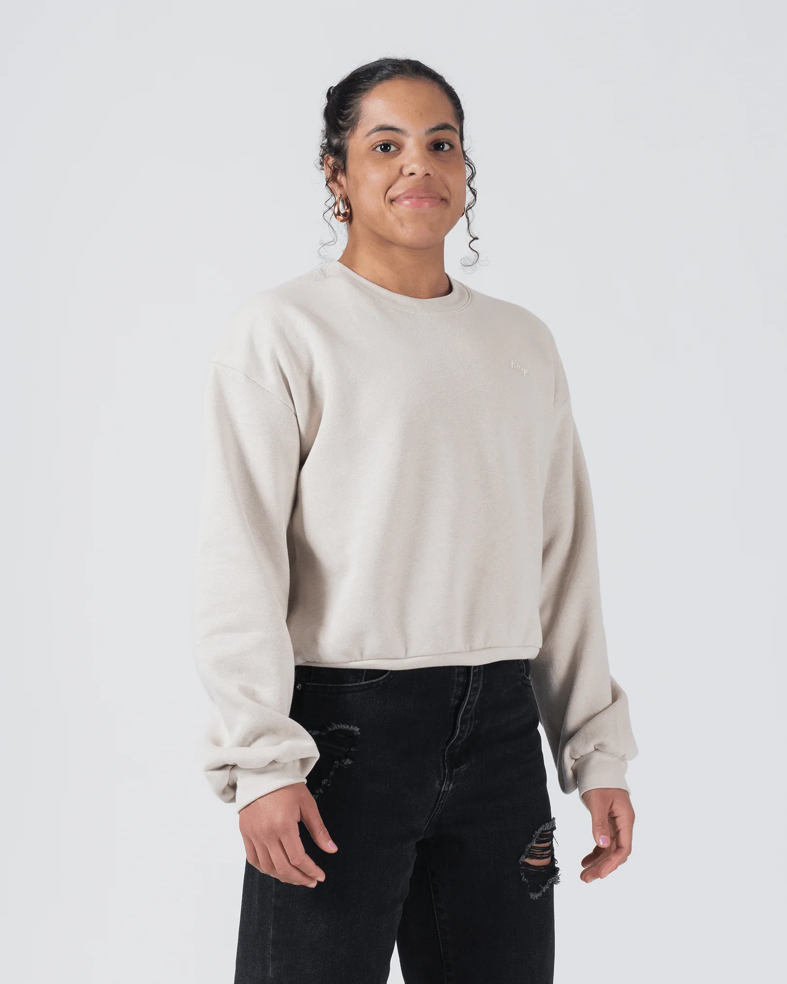Kingz Script Women's Crewneck - Image 6